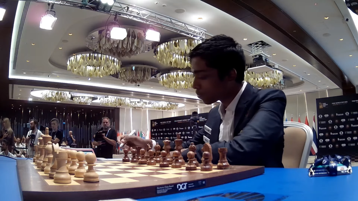 Praggnanandhaa Vs Carlsen Final Highlights, Round 2 Chess World Cup ...